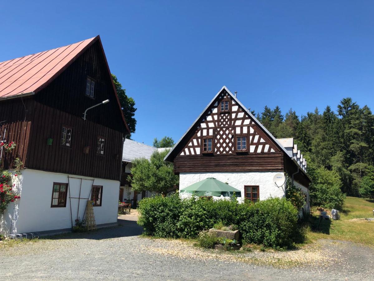 Pension Untere Rauner Muehle Bad Brambach Exterior photo